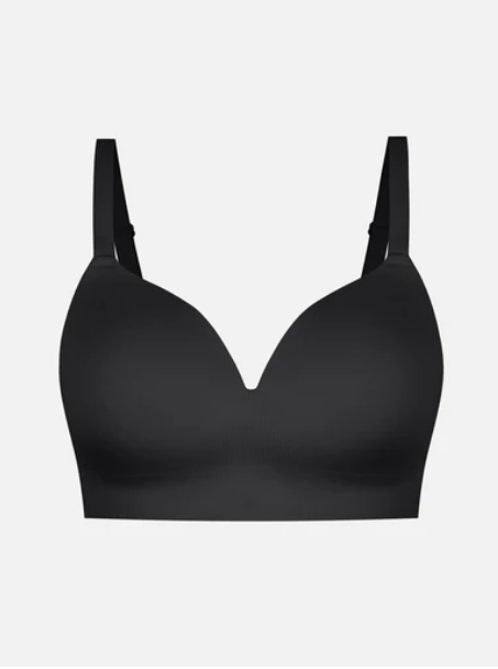 Feelingirl Trådlös Push-Up Sömlös Bekväm BH med Full Täcknin
