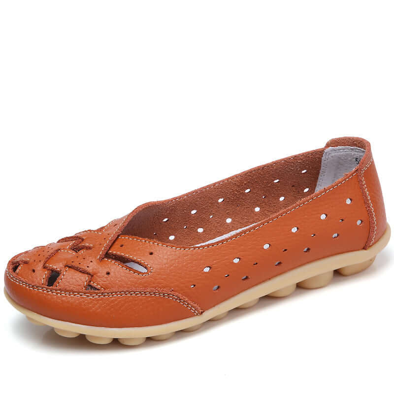 đ„49% RABATT - Ortopediska Loafers i andningsbart lĂ€de