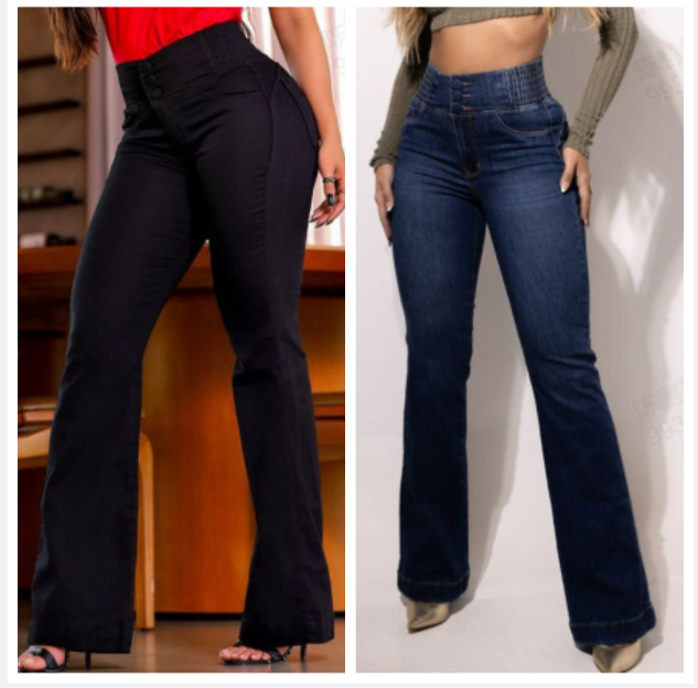 🔥2025 varm försäljning🔥 Stretchiga jeans med hög midja