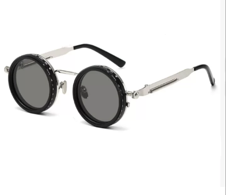 đ¶ïž 50 % RABATT NU! đ Justerbara polariserade runda solglasögon â UV400-skydd, lĂ€tta och reptĂ„liga âš