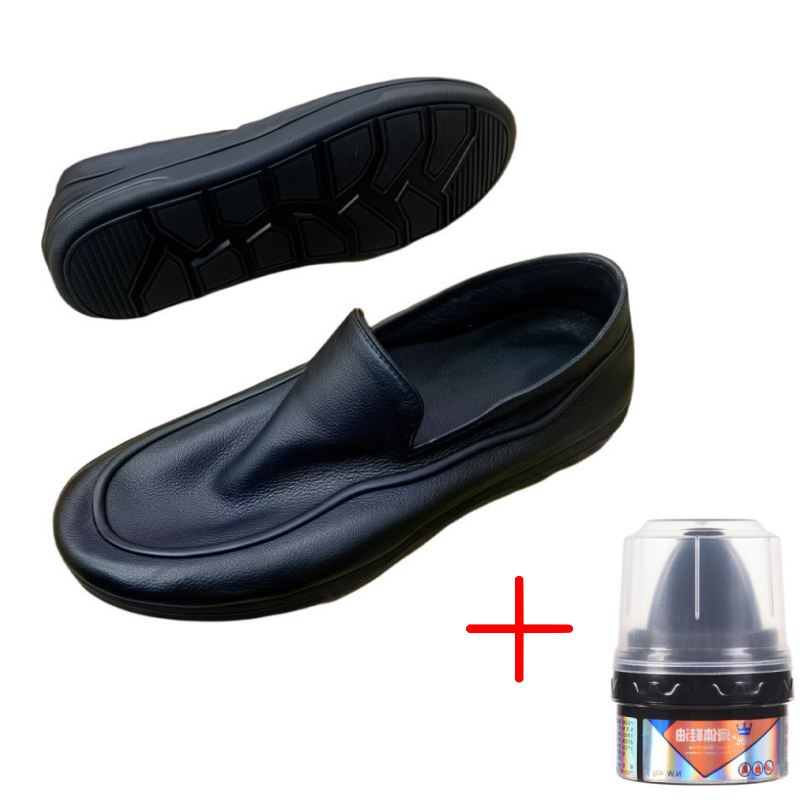 ✨Komfort hela dagen✨Mäns casual breda, ventilerade slip-on-loafer