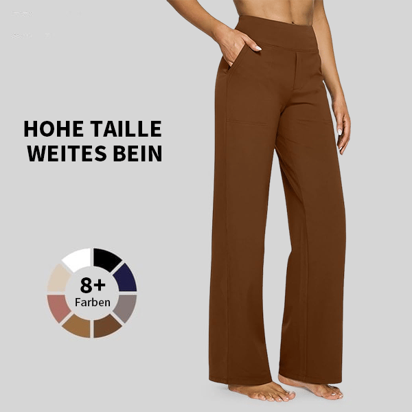 đ Sista dagen 50% rabatt đ„ Löst sittande byxor med hög midja för affĂ€rsmĂ€ssig fritid och yogabyxor