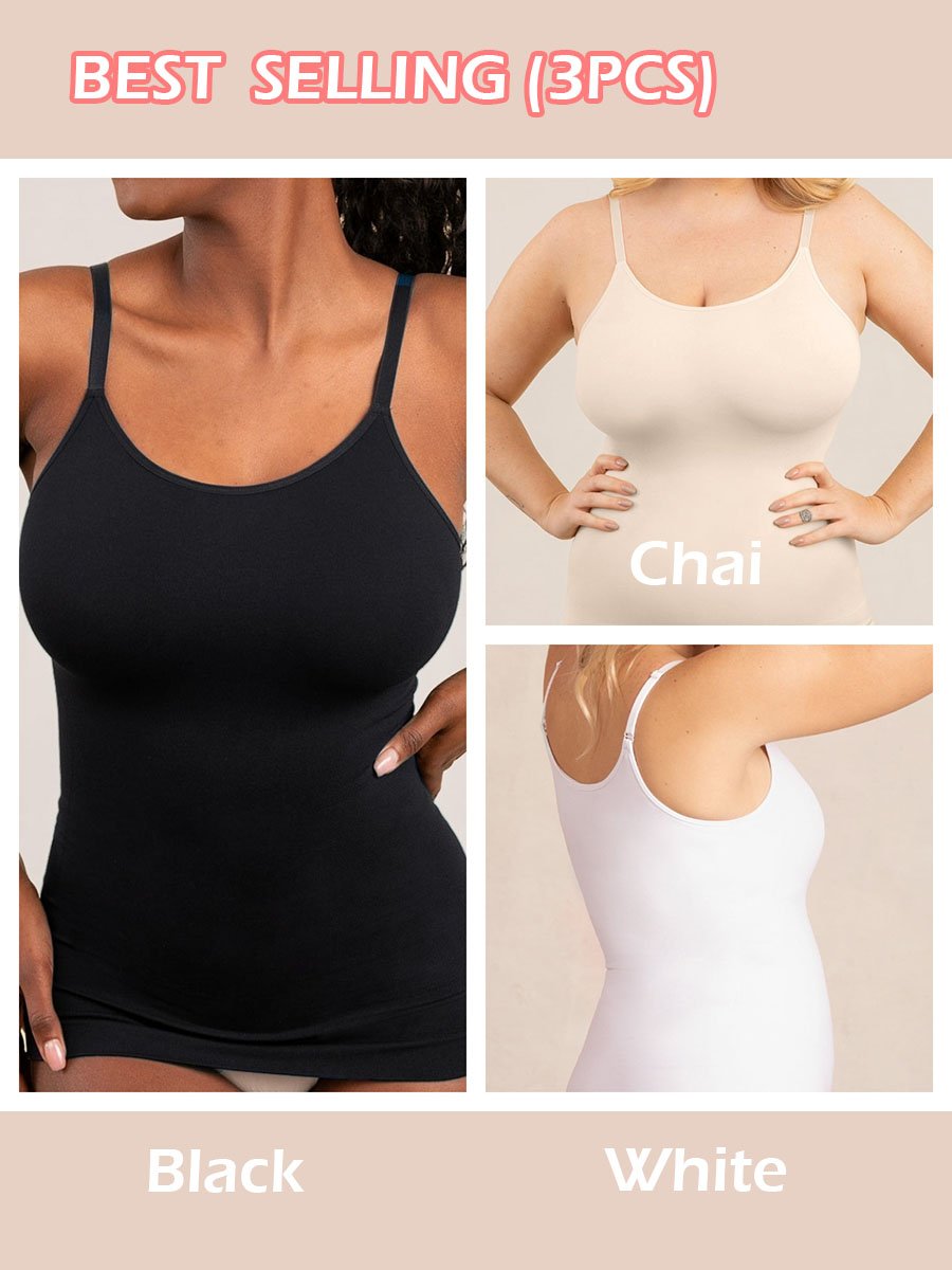 🔥KÖP MER SPARA MER - 💕2025 ÅRS HETASTA SELLER – Formgivande stretchcamisole för heltidskomfor🥰