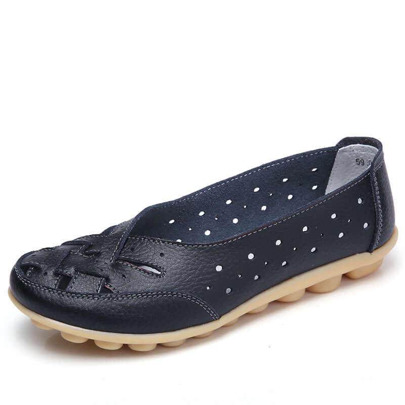 đ„49% RABATT - Ortopediska Loafers i andningsbart lĂ€de