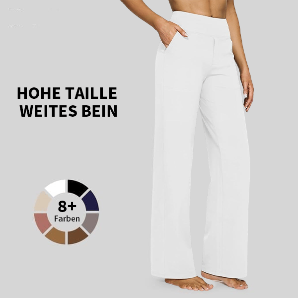 đ Sista dagen 50% rabatt đ„ Löst sittande byxor med hög midja för affĂ€rsmĂ€ssig fritid och yogabyxor