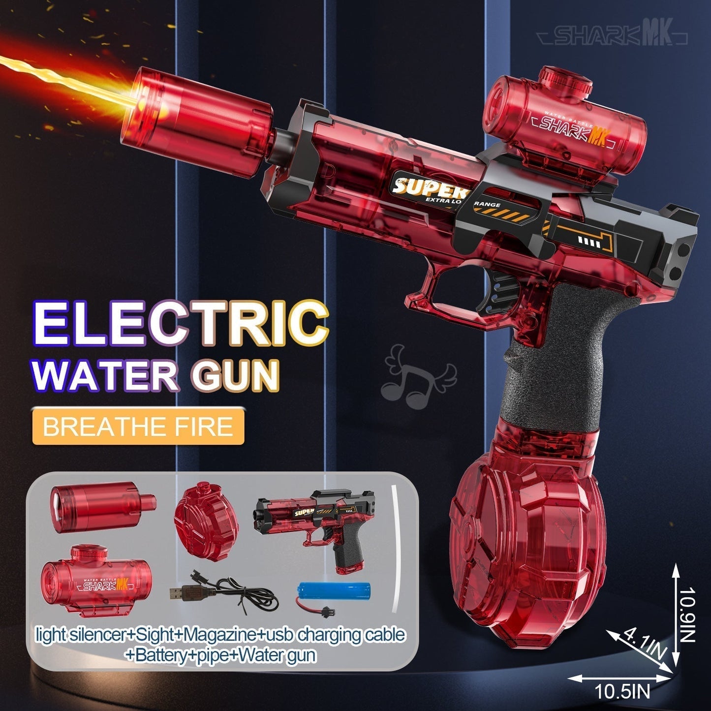 đSommarrabattđ«đŠFast Mode Ice Explosion Pistol Vattenpistol
