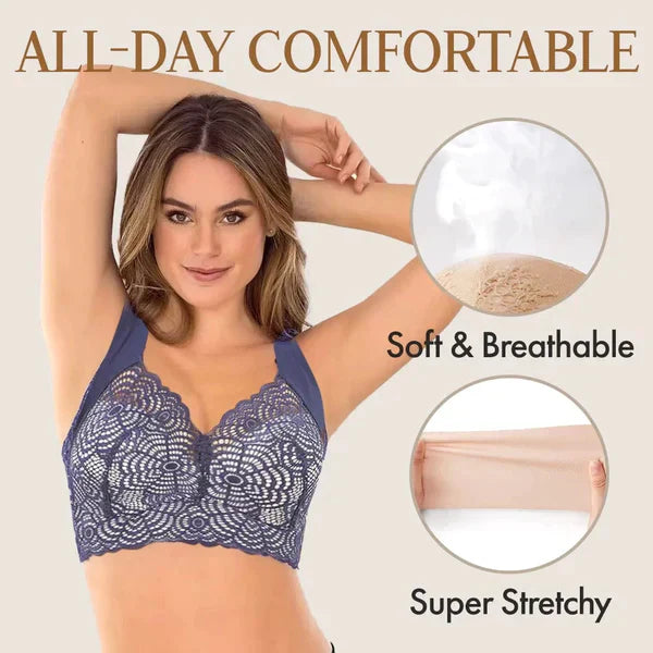 đżăSECOND SKINăCLOUD LIFT BRA SET | 3-pack sömlösa och trĂ„dlösa | halkfria grepp och andas