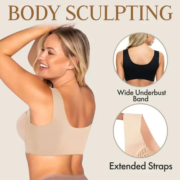 đżăSECOND SKINăCLOUD LIFT BRA SET | 3-pack sömlösa och trĂ„dlösa | halkfria grepp och andas