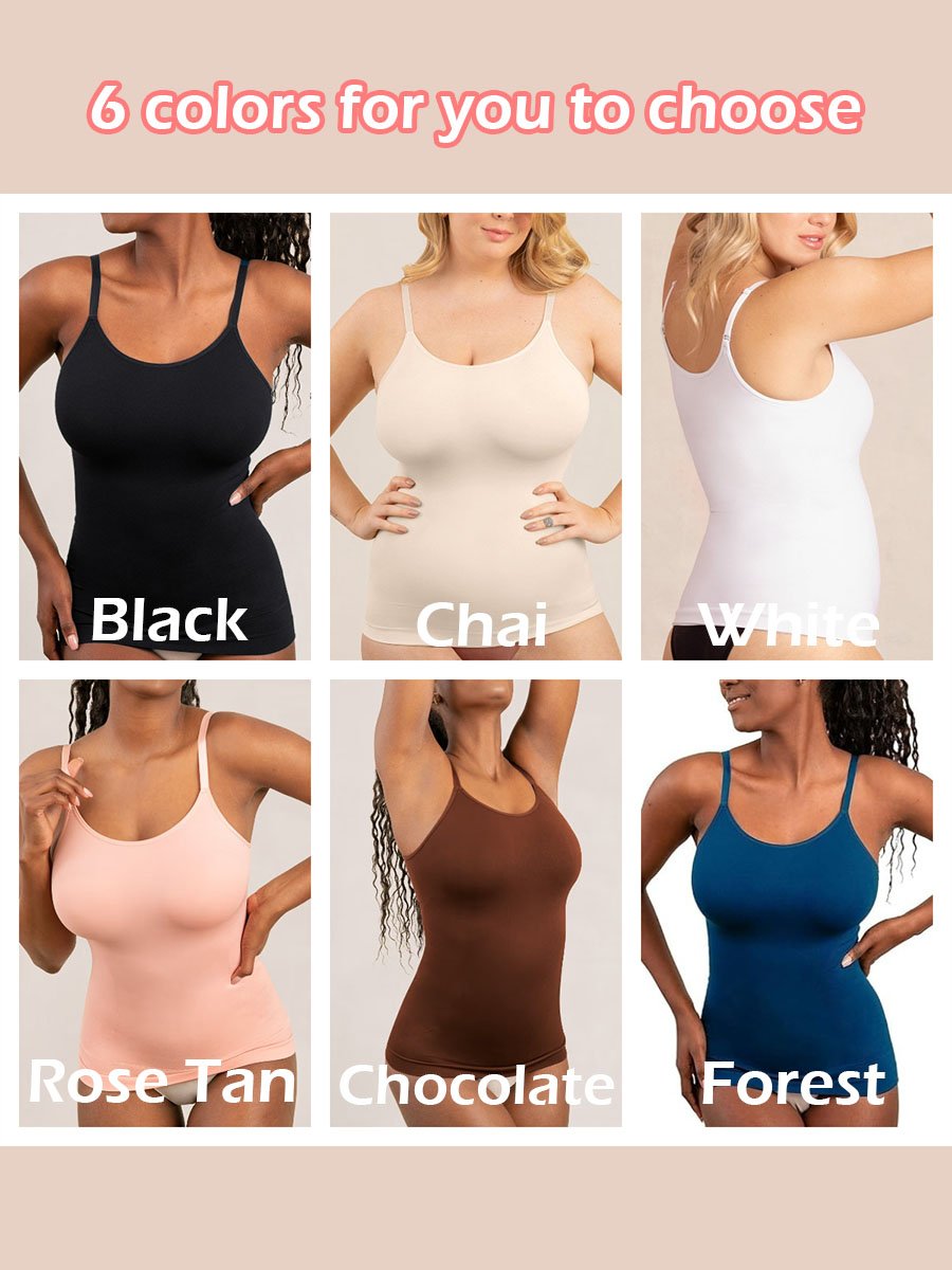 🔥KÖP MER SPARA MER - 💕2025 ÅRS HETASTA SELLER – Formgivande stretchcamisole för heltidskomfor🥰