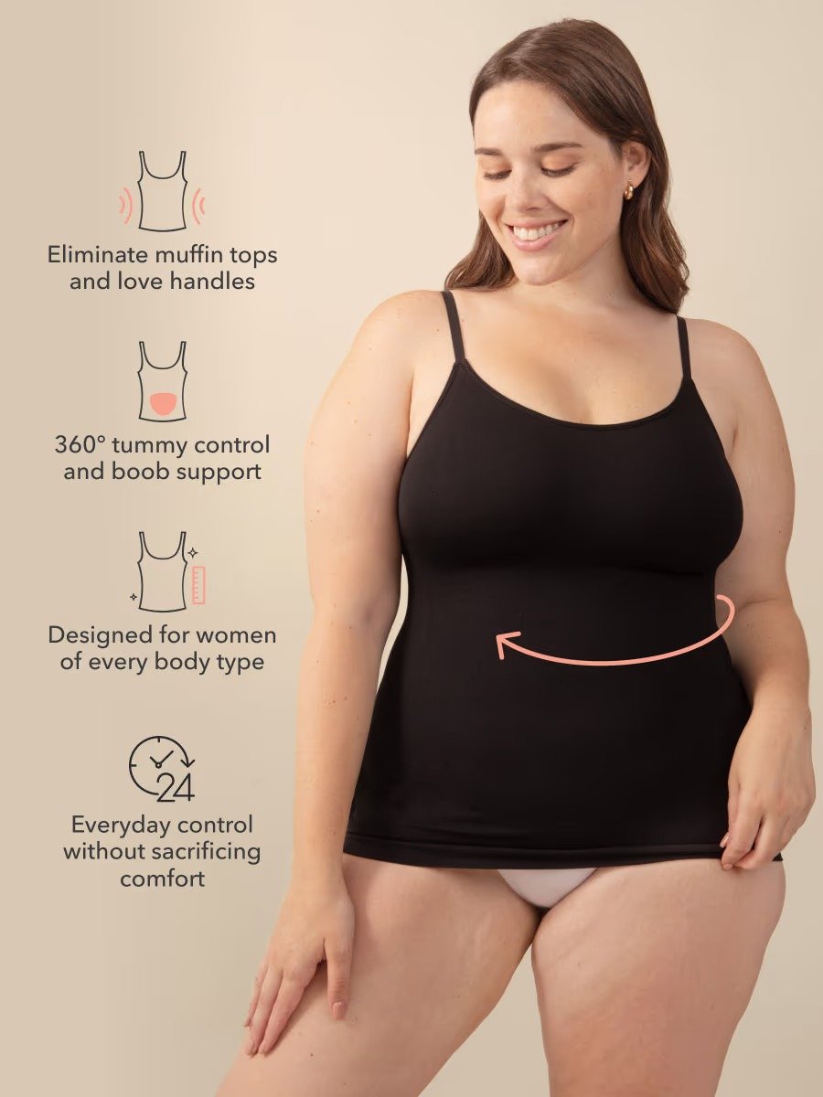 🔥KÖP MER SPARA MER - 💕2025 ÅRS HETASTA SELLER – Formgivande stretchcamisole för heltidskomfor🥰
