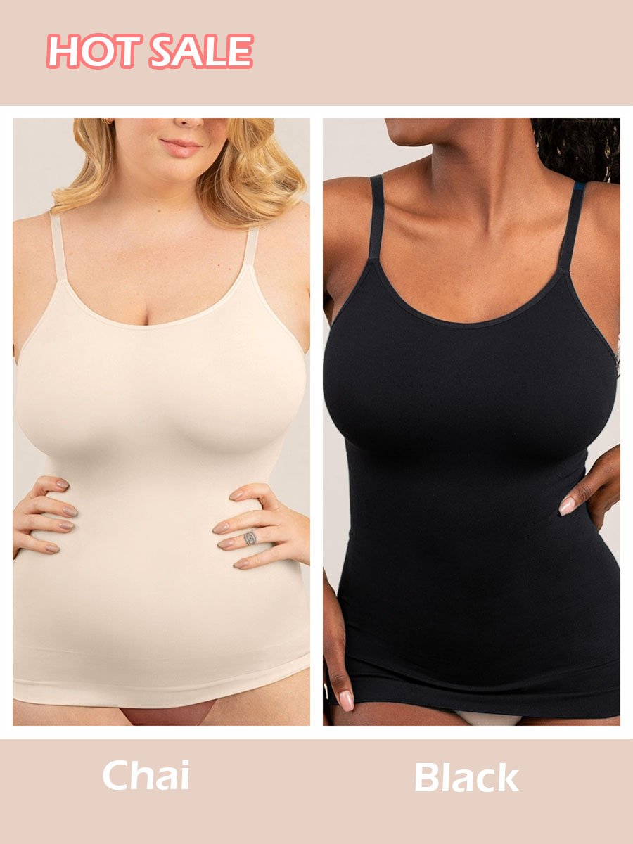 🔥KÖP MER SPARA MER - 💕2025 ÅRS HETASTA SELLER – Formgivande stretchcamisole för heltidskomfor🥰