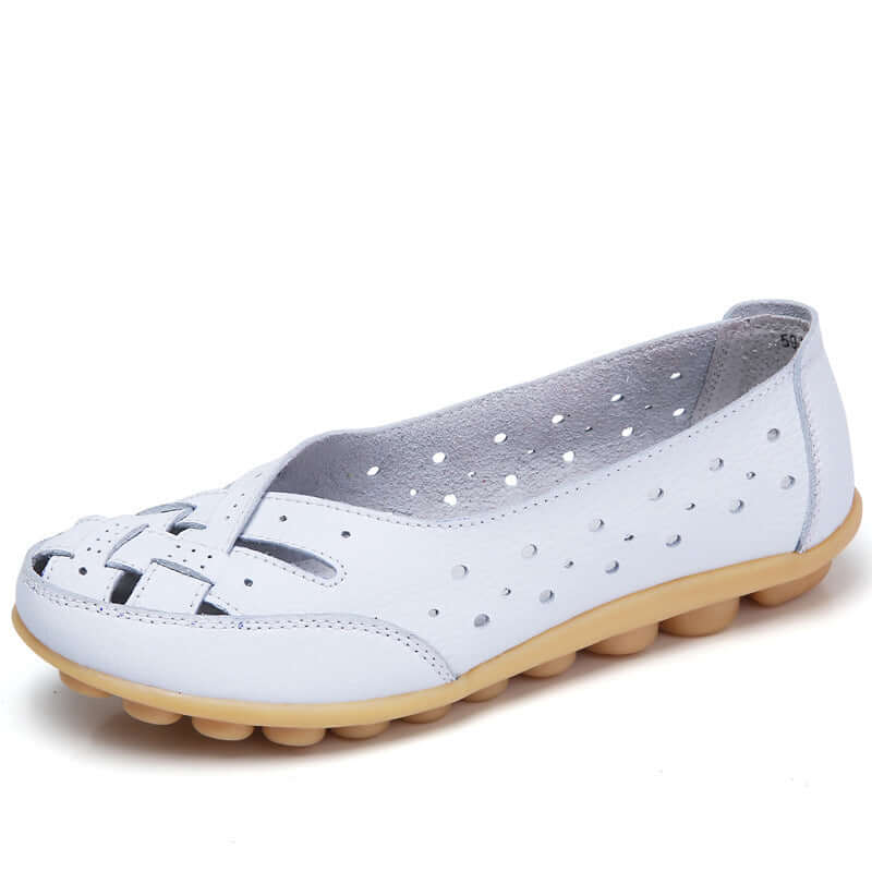 đ„49% RABATT - Ortopediska Loafers i andningsbart lĂ€de