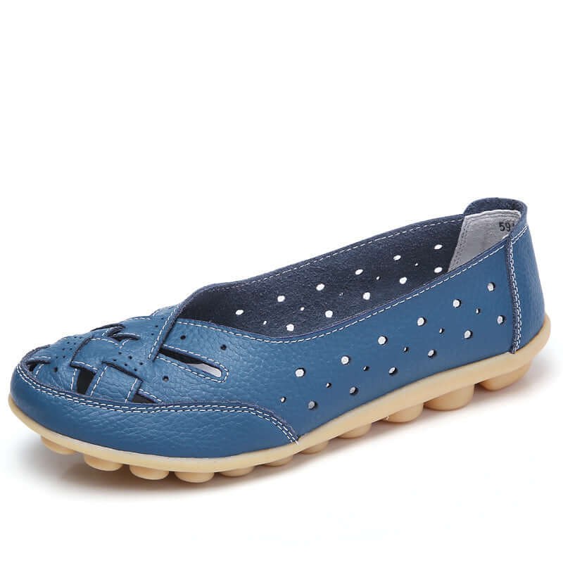 đ„49% RABATT - Ortopediska Loafers i andningsbart lĂ€de