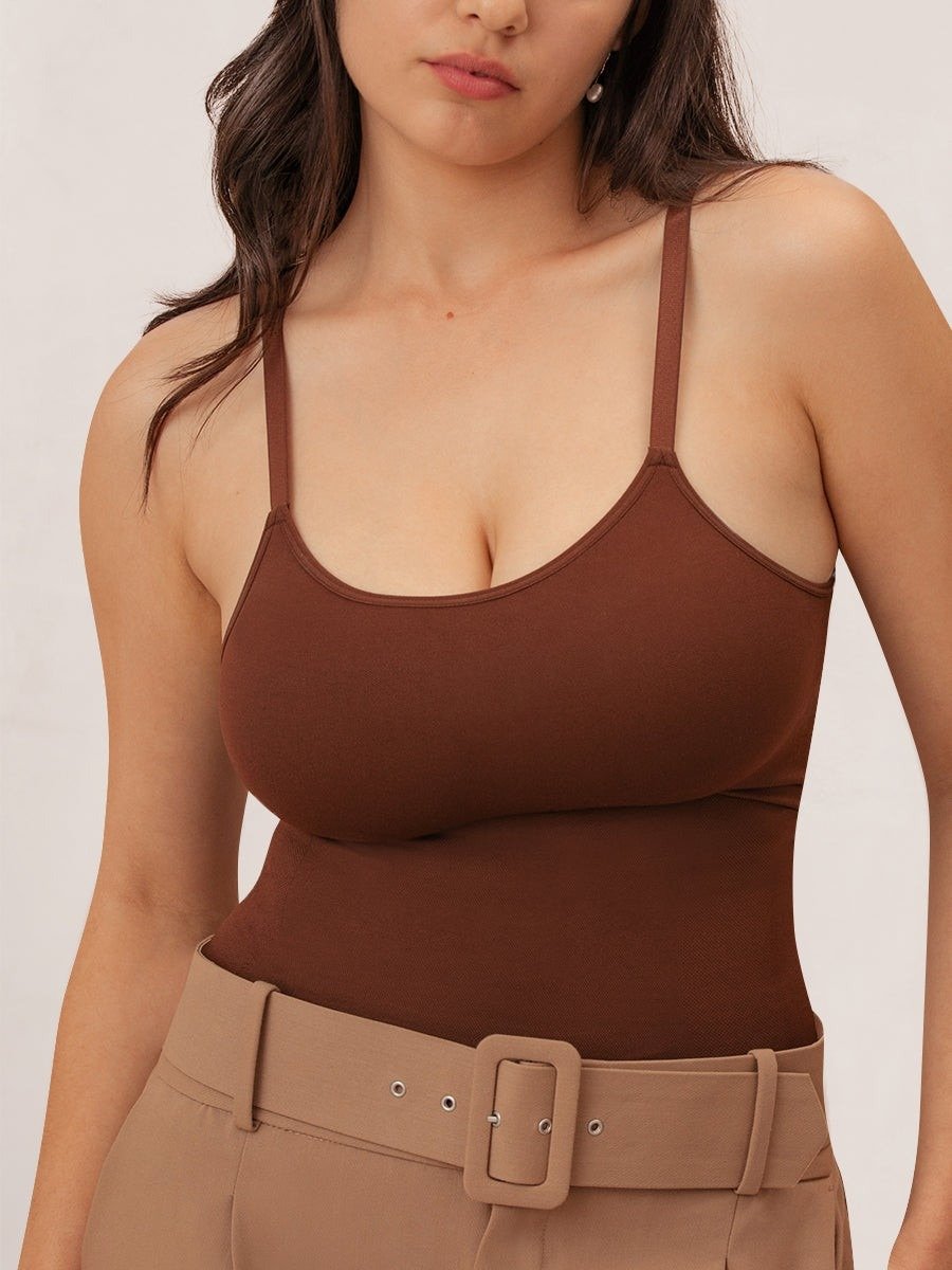 🔥KÖP MER SPARA MER - 💕2025 ÅRS HETASTA SELLER – Formgivande stretchcamisole för heltidskomfor🥰