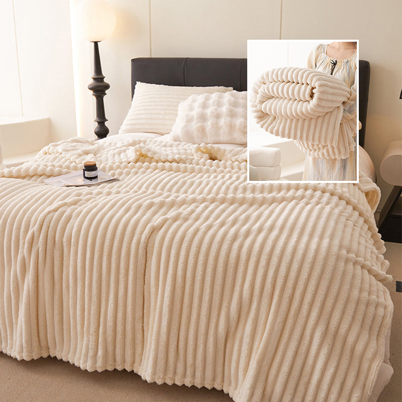 🎅Julrea – 70 % rabatt🛏️Tjock kaninplush & mjölkvelourtäcke