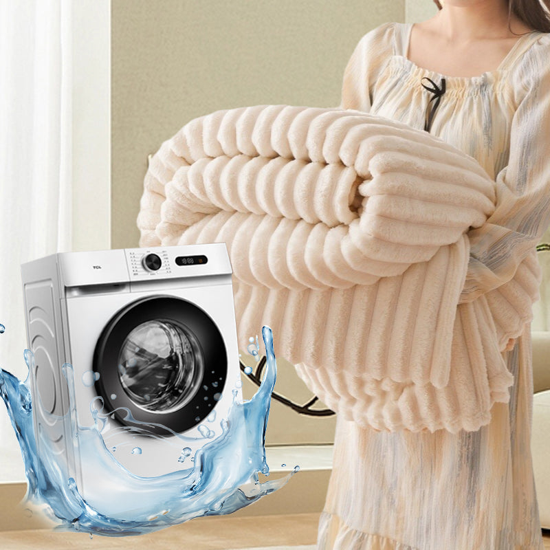 🎅Julrea – 70 % rabatt🛏️Tjock kaninplush & mjölkvelourtäcke
