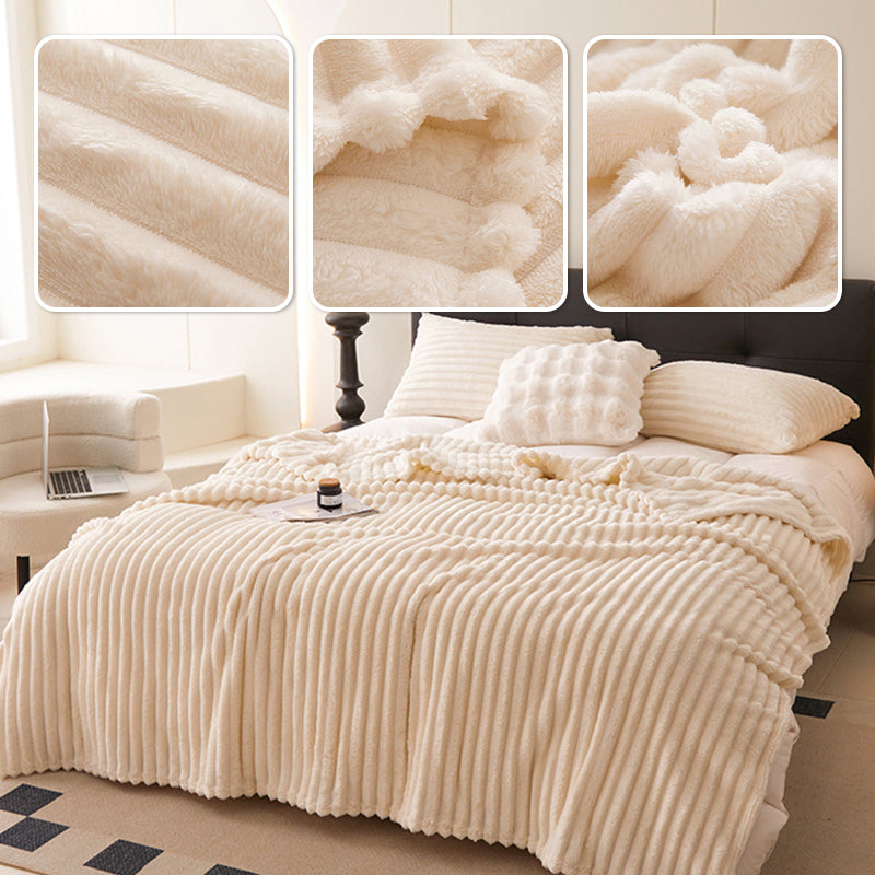 🎅Julrea – 70 % rabatt🛏️Tjock kaninplush & mjölkvelourtäcke