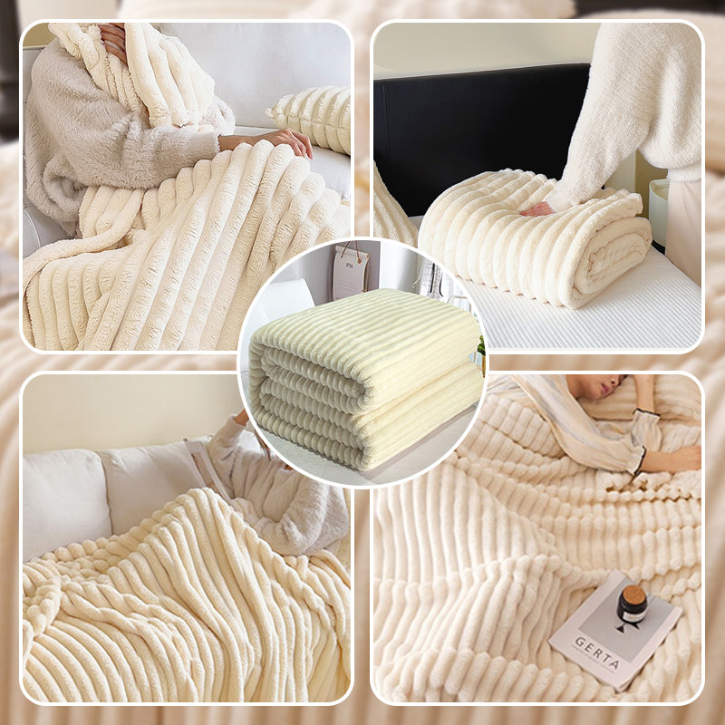 🎅Julrea – 70 % rabatt🛏️Tjock kaninplush & mjölkvelourtäcke