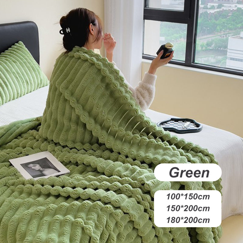 🎅Julrea – 70 % rabatt🛏️Tjock kaninplush & mjölkvelourtäcke