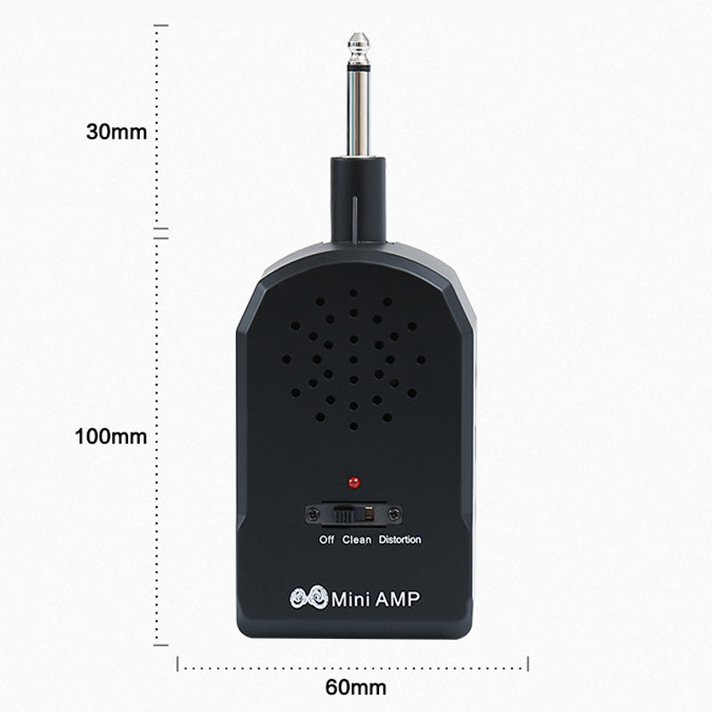 Mini bärbar elektrisk gitarrförstärkar