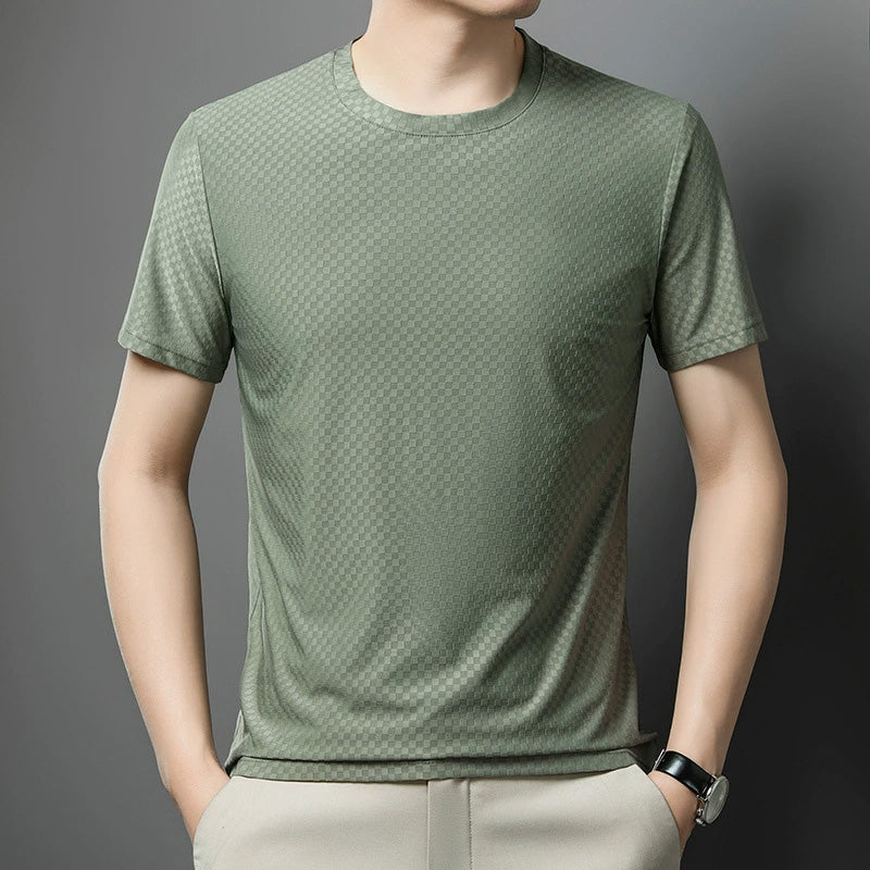 đT-shirt med lös passform för herr med kort Ă€rm