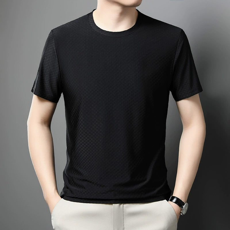 đT-shirt med lös passform för herr med kort Ă€rm