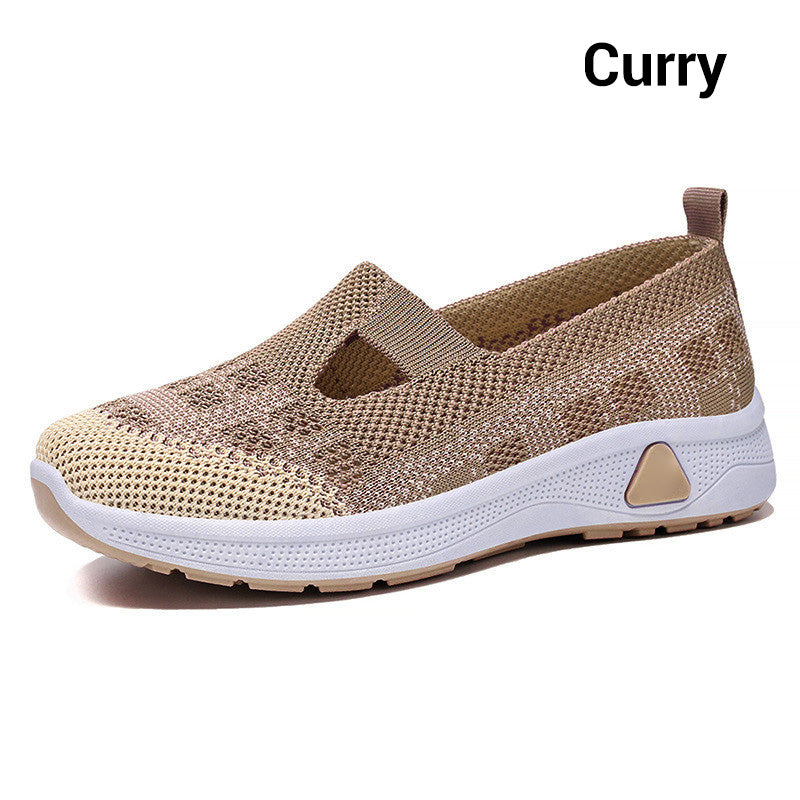 Bekväma, andningsbara, ihåliga skor för kvinno