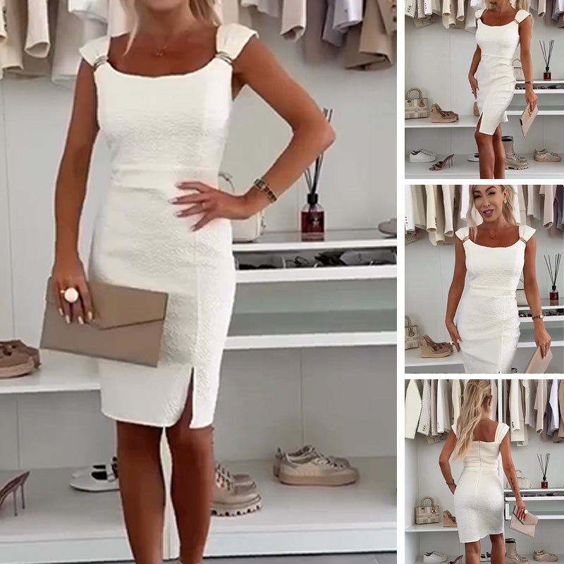 đ BegrĂ€nsad försĂ€ljning 50% OFF đ Elegant Bodycon-klĂ€nning för kvinnor med sidoslits
