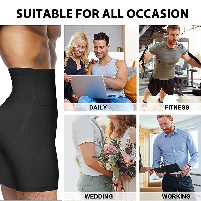 Höga midjor för män Butt Lifter Shapewear