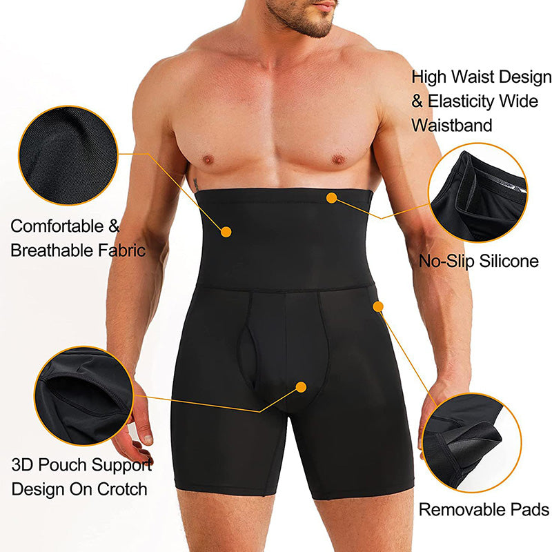 Höga midjor för män Butt Lifter Shapewear