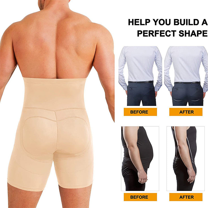 Höga midjor för män Butt Lifter Shapewear
