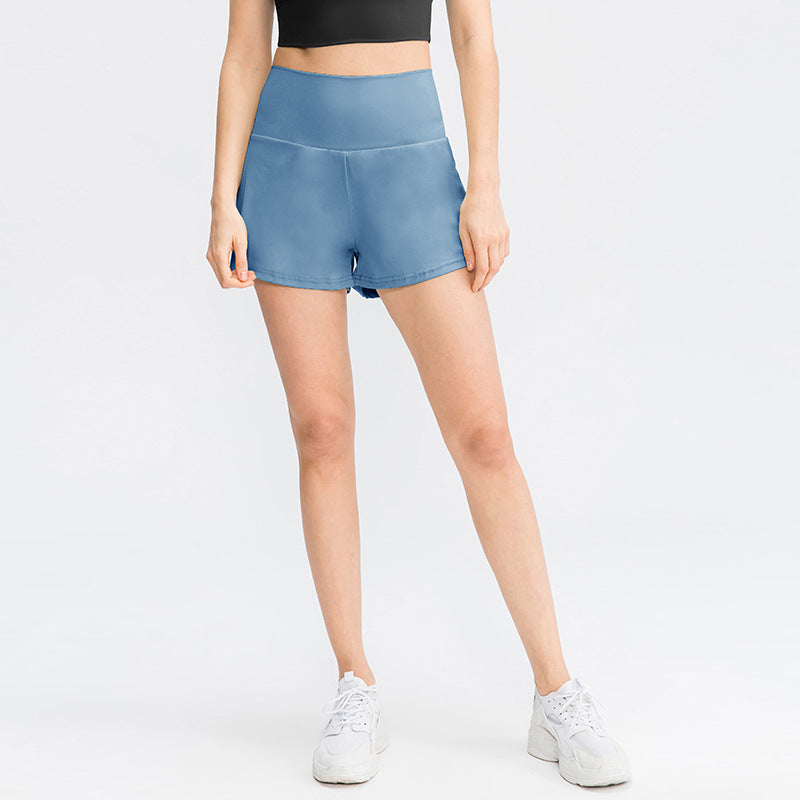 ✨️ 2025 Het försäljning 49% OFF🥰 2-i-1-yogashorts med hög midja och sidofickor