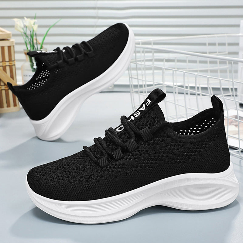 Sneakers i lättviktsnät för kvinnor med bra andningsförmåga