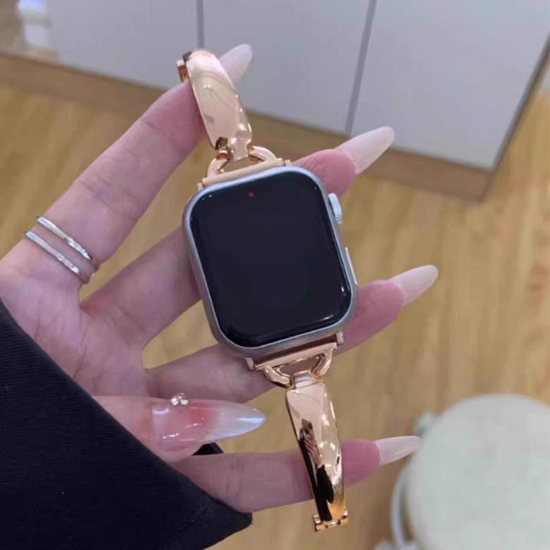 ✨Enkelt metallarmband Apple Watch-armband⌚💎