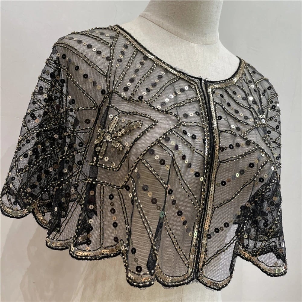 đ„Sista dagen 50% rabattâšVintage Spetsjal med PĂ€rlor