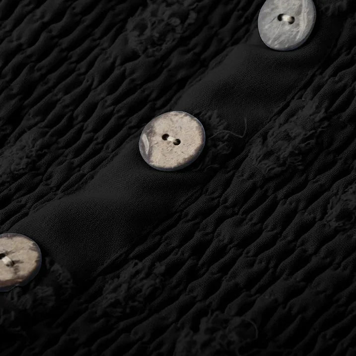 Axelbandslös Byxdress med Volangkant, Smockliv, Knytdetalj Framtill och Vida Ben för Dam