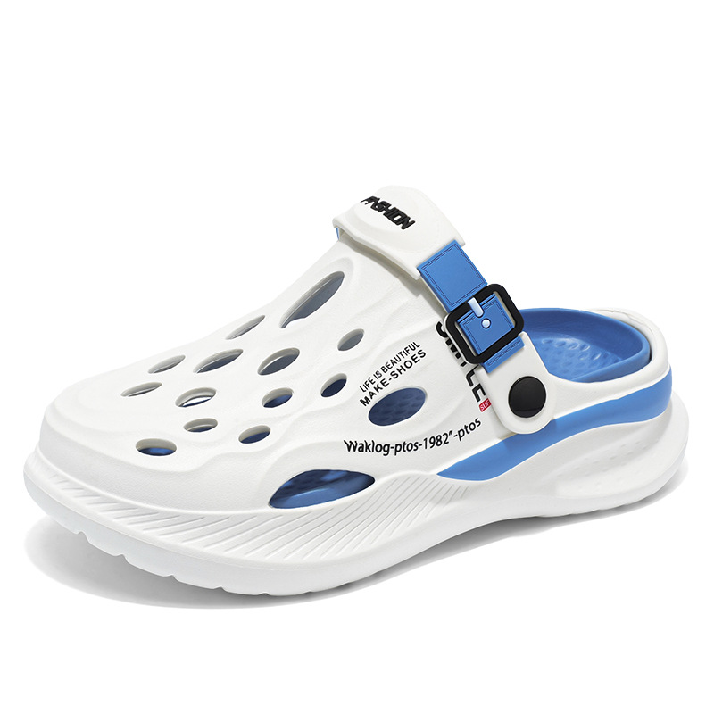 Unisex avslappnade och lätta slip-on-träskor