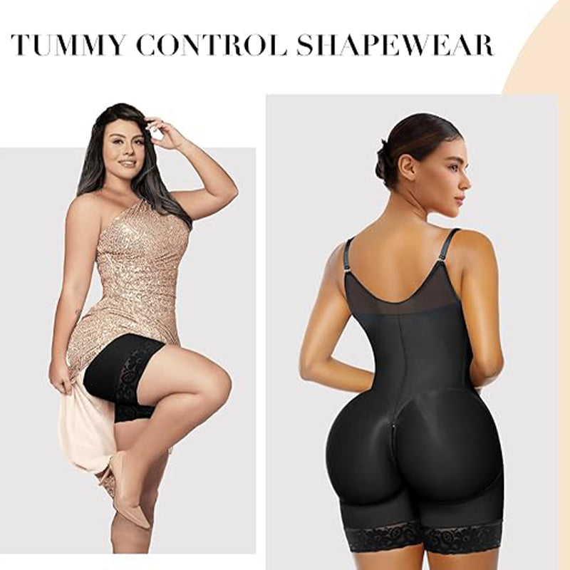 Bodysuit för kvinnor med magkontroll och lyftande effekt på rumpan
