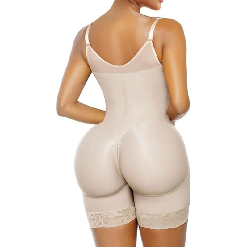 Bodysuit för kvinnor med magkontroll och lyftande effekt på rumpan