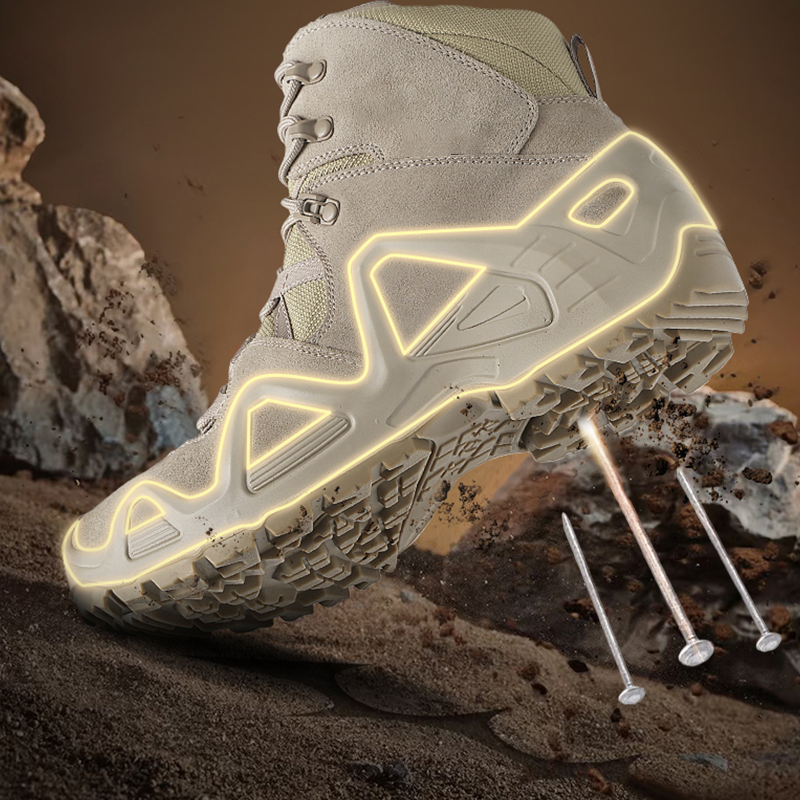 Men's All-Ground Hiking Boots - Waterproof & Puncture-Resistant