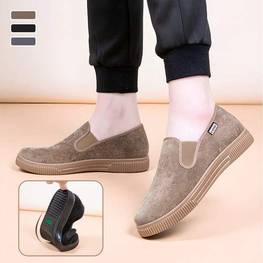 Herr Slip-On Andningsbara Mjuka Sula Skor