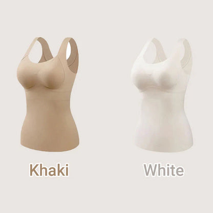 💖Black Friday-rea 60 % rabatt🌹 [Steam-present] Termisk linne för kvinnor med inbyggd behå