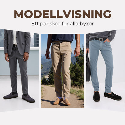 Herr Slip-On Andningsbara Mjuka Sula Skor