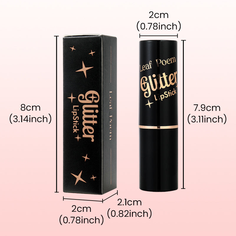 💥KÖP 1 FÅ 1 GRATIS💥🔥Vattentätt & återfuktande glittrande läppstift🔥