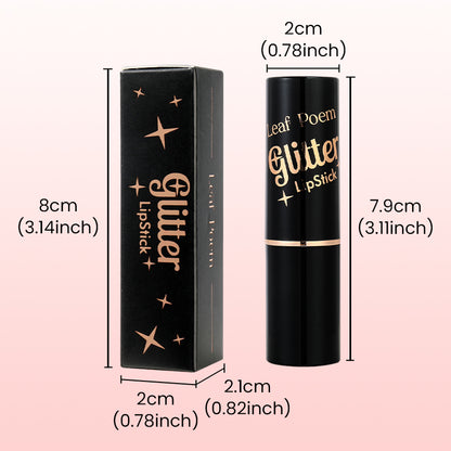 💥KÖP 1 FÅ 1 GRATIS💥🔥Vattentätt & återfuktande glittrande läppstift🔥