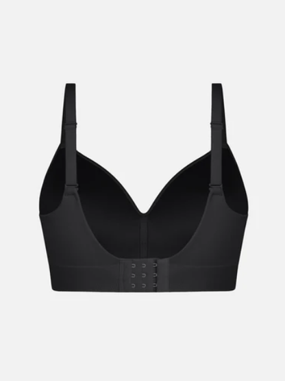 Feelingirl Trådlös Push-Up Sömlös Bekväm BH med Full Täcknin