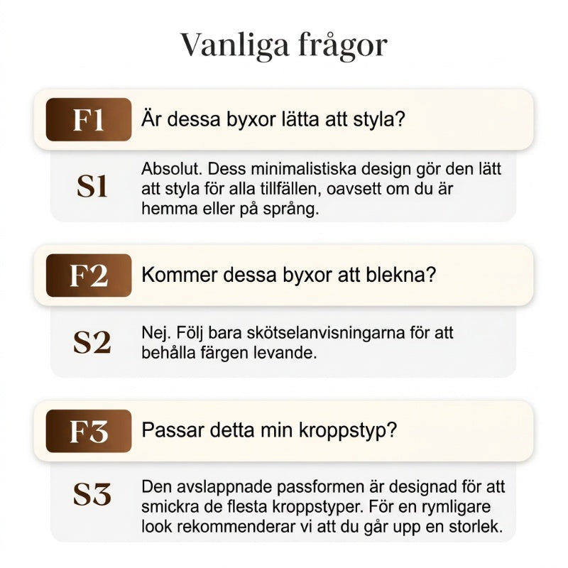 🌿 Nya dambyxor i bomull och linne med dragsko 👖