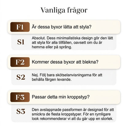 🌿 Nya dambyxor i bomull och linne med dragsko 👖