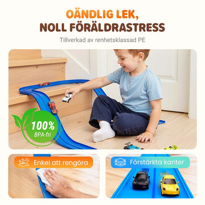 Gör-det-själv Flexibel Racerbanaleksak Set