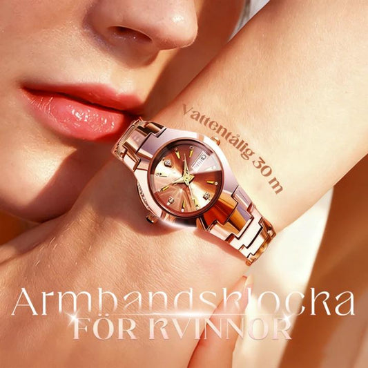⌚Elegant vattentät klocka för kvinnor